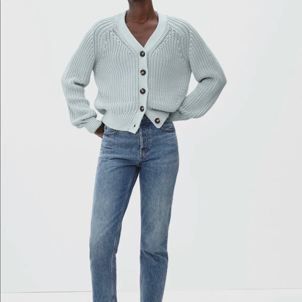 The Texture Cotton Cardigan